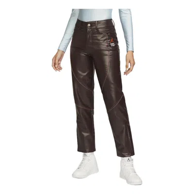 Air Jordan (wmns)  X Maison Chateau Rouge Woven Pants 'brown'