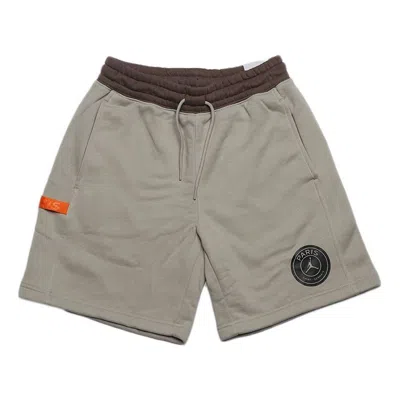 Air Jordan (wmns)  X Psg Fleece Short 'grey' In Gray