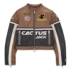 Air Jordan (wmns)  X Travis Scott Cactus Jack Leather Jacket Asia Sizing 'archaeo Brown'
