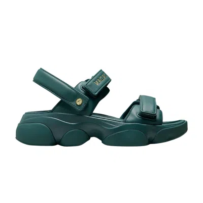 Pre-owned Air Jordan Wmns Jordan Deja Sandal 'oxidized Green' | Teal | Women's Size 7 In Blue