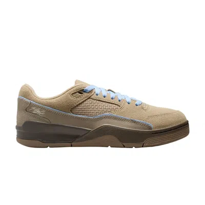 Pre-owned Air Jordan Wmns Jordan Flight Court 'khaki Ironstone' | Tan | Women's Size 5.5
