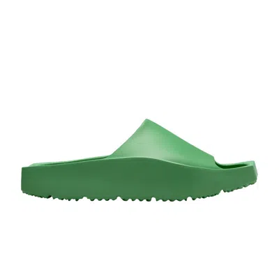 Pre-owned Air Jordan Wmns Jordan Hex Slide 'lucky Green'