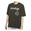 Air Jordan (wmns) Jordan Moto Loose Black T-shirt In Brown