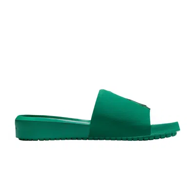 Pre-owned Air Jordan Wmns Jordan Nola Slide 'malachite Fir' | Green | Women's Size 9