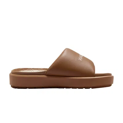 Pre-owned Air Jordan Wmns Jordan Sophia Slide 'archaeo Brown' | Women's Size 6