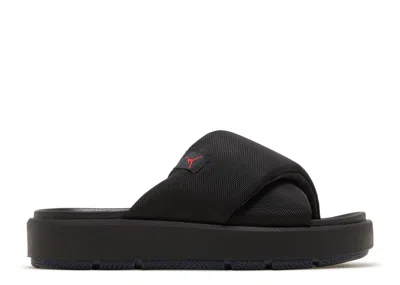 Air Jordan Wmns Jordan Sophia Slide 'black Fire Red'