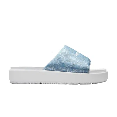 Pre-owned Air Jordan Wmns Jordan Sophia Slide 'blue Beyond' | Women's Size 10