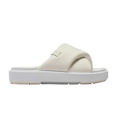 Pre-owned Air Jordan Wmns Jordan Sophia Slide 'photon Dust Sail' | Cream | Women's Size 11 In White