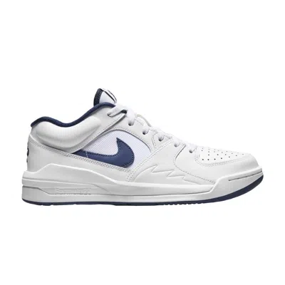 Pre-owned Air Jordan Wmns Jordan Stadium 90 'white Midnight Navy' | Women's Size 6