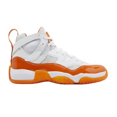 Pre-owned Air Jordan Wmns Jumpman Two Trey 'starfish' In White