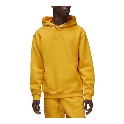 Air Jordan Wordmark Fleece Hoodie 'yellow'