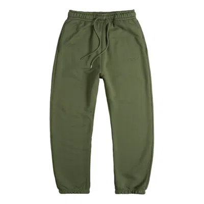 Air Jordan Wordmark Fleece Sweatpants 'sky J Light Olive' In Green