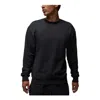 Air Jordan Wordmark Knitted Crew Neck Sweatshirt 'black'