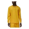 Air Jordan Wordmark Long-sleeve T-shirt 'university Gold' In Yellow