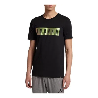 Air Jordan Wordmark T-shirt 'black'