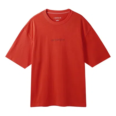Air Jordan Wordmark T-shirt 'mystic Red'