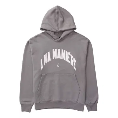 AIR JORDAN AIR JORDAN X A MA MANIERE HOODIE ASIA SIZING 'FLAT PEWTER'