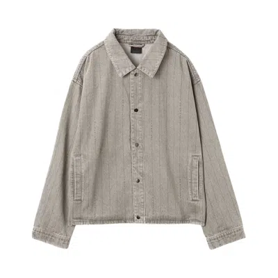 Pre-owned Air Jordan X A Ma Maniere Jacket 'flat Pewter' | Grey | Men's Size Xxl In Gray