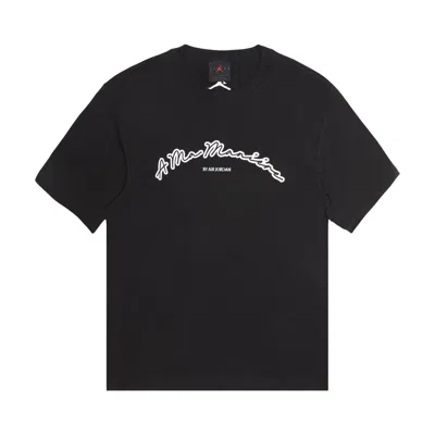 Pre-owned Air Jordan X A Ma Maniére Short-sleeve Tee 'black'