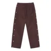 Air Jordan X A Ma Maniere Snap Pant Asia Sizing 'mahogany' In Brown