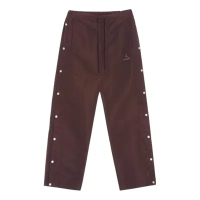 Air Jordan X A Ma Maniere Snap Pant Asia Sizing 'mahogany' In Brown