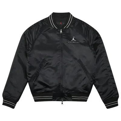 Pre-owned Air Jordan X A Ma Maniére Souvenir Jacket 'black'