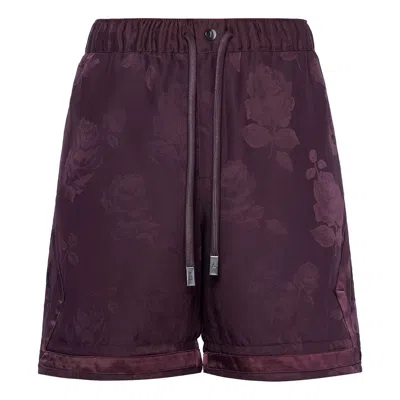 Air Jordan X A Ma Maniere Ss22 Sports Short Asia Sizing 'dark Red' In Purple