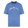 Air Jordan X A Ma Maniere T-shirt Aisa Sizing 'mystic Navy' In Blue