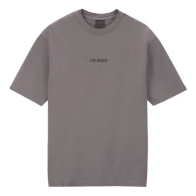 Air Jordan X A Ma Maniere T-shirt 'violet Ore Black' In Multi