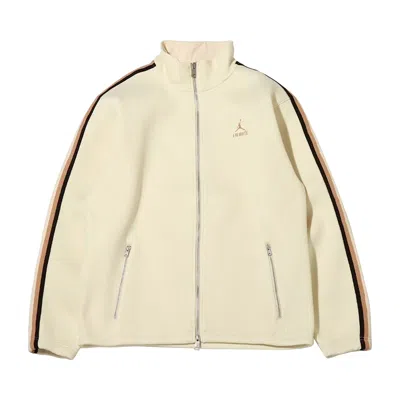 Pre-owned Air Jordan X A Ma Maniere Track Jacket 'coconut Milk' | Cream | Men's Size S In White