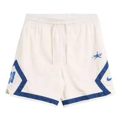 Air Jordan X Awake Ny Diamond Shorts 'sail Game Royal' In Multi