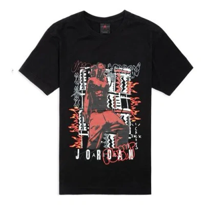 Air Jordan X Cactus Jack By Travis Scott  Mj 2 T-shirt 'black'