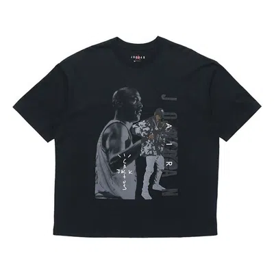 Air Jordan X Cactus Jack By Travis Scott T-shirt 'black'