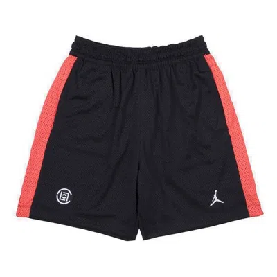 Air Jordan X Clot Crossover Mesh Shorts Sports Us Edition Black Red In Multi