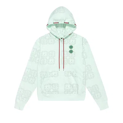 Pre-owned Air Jordan X Clot Jade Fleece Hoodie 'barely Green'