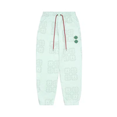 Pre-owned Air Jordan X Clot Jade Fleece Sweatpants 'barely Green'
