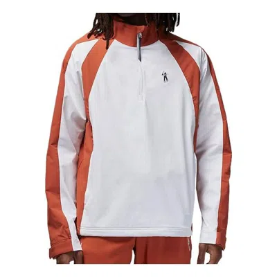 Air Jordan X Eastside Golf Logo Jacket ' White Brown'