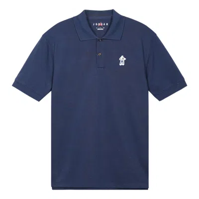 Air Jordan X Eastside Golf Polo Shirt Asia Sizing 'midnight Navy' In Blue