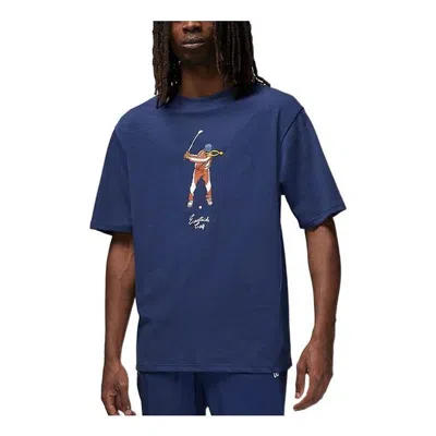 Air Jordan X Eastside Golf T-shirt 'midnight Navy' In Blue