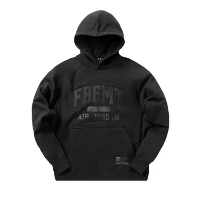 Pre-owned Air Jordan X Fragment Pullover Hoodie (asia Sizing) 'black/reflective Silver'