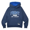 Air Jordan X Fragment Pullover Hoodie 'navy/sport Royal/white' In Blue