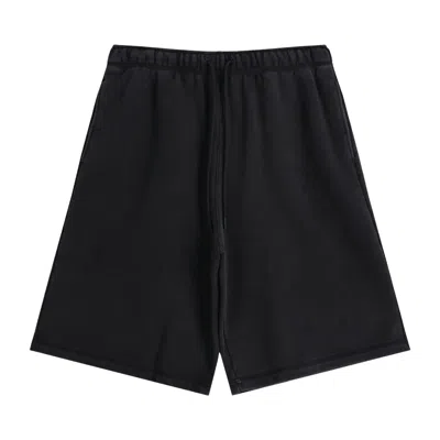 Pre-owned Air Jordan X Ih Oversized Fleece Shorts 'black' | Men's Size Xxl