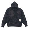 Air Jordan X J Balvin Tie Dye Hoodie 'dark Grey' In Black