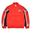 Air Jordan X Mitchell & Ness 1988 All Star Warm Up Jacket In Red