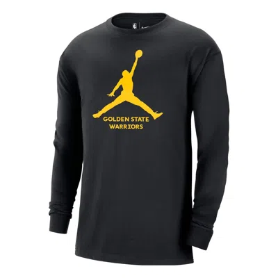 Air Jordan X Nba Golden State Warriors Essential Long-sleeve T-shirt 'black'
