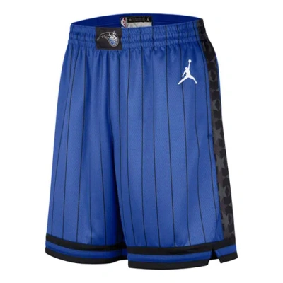 Air Jordan X Nba Orlando Magic Basketball Shorts 'blue'