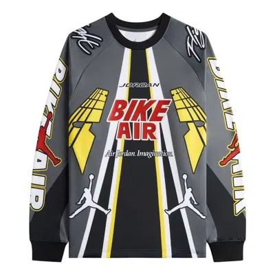 Air Jordan X Nigel Sylvester Bike Air Jersey 'iron Grey' In Multi