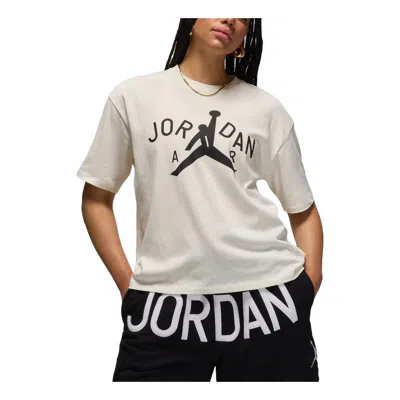 Air Jordan X Nina Chanel Abney T-shirt Asia Sizing 'sail' In White
