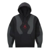 Air Jordan X Off-white Embroidered Logo Hoodie Asia Sizing 'black'