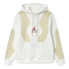 Air Jordan X Off-white Hoodie 'sail White University Red' In Neutral